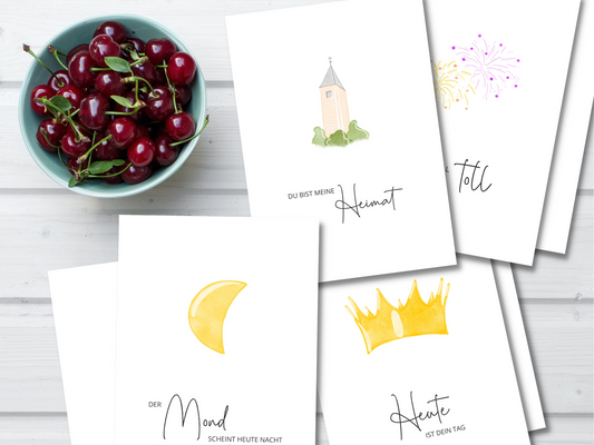 Postkarten-Serie "Liebe"