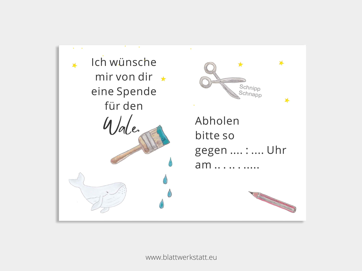 Digitale Einladung "DIY-Camp-Kindergeburtstag"