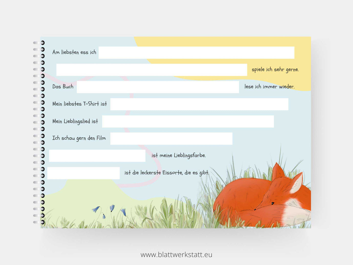Freundebuch A5 "Fuchs"