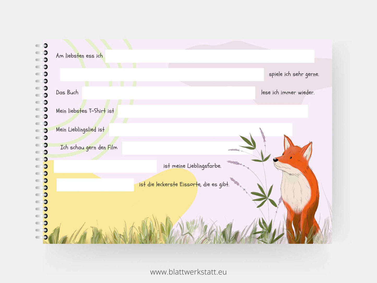 Freundebuch A5 "Fuchs"