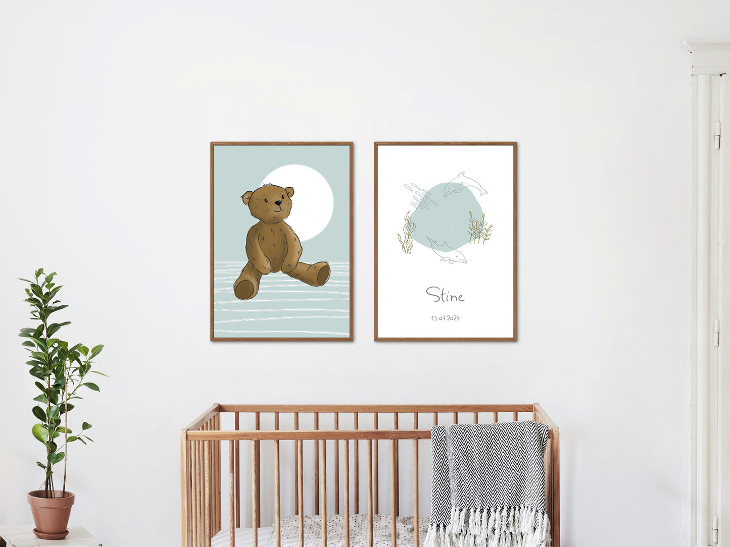 Digitales Poster "Kuschelteddy"