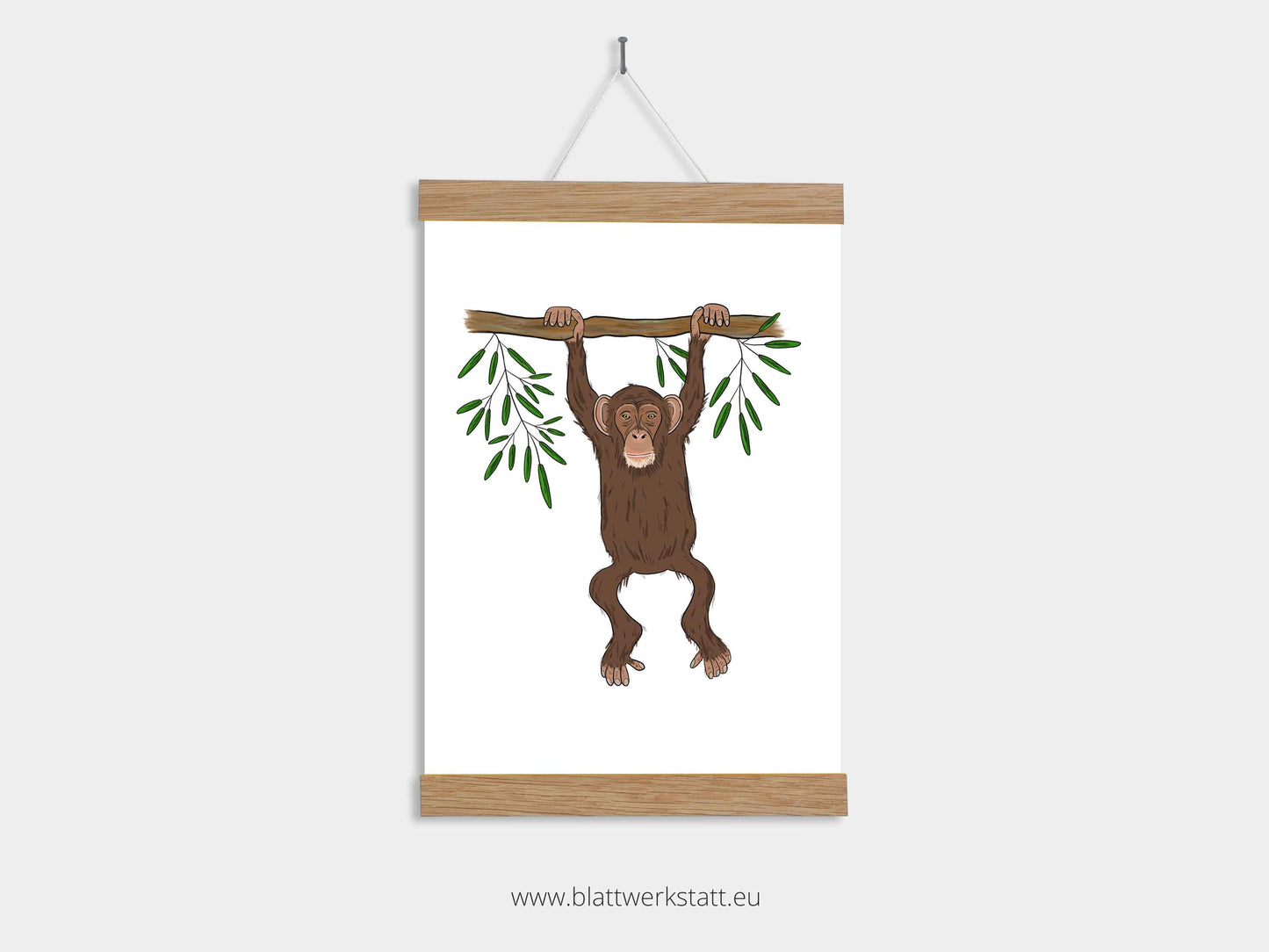 Digitales Tier-Poster "Tierliebe"
