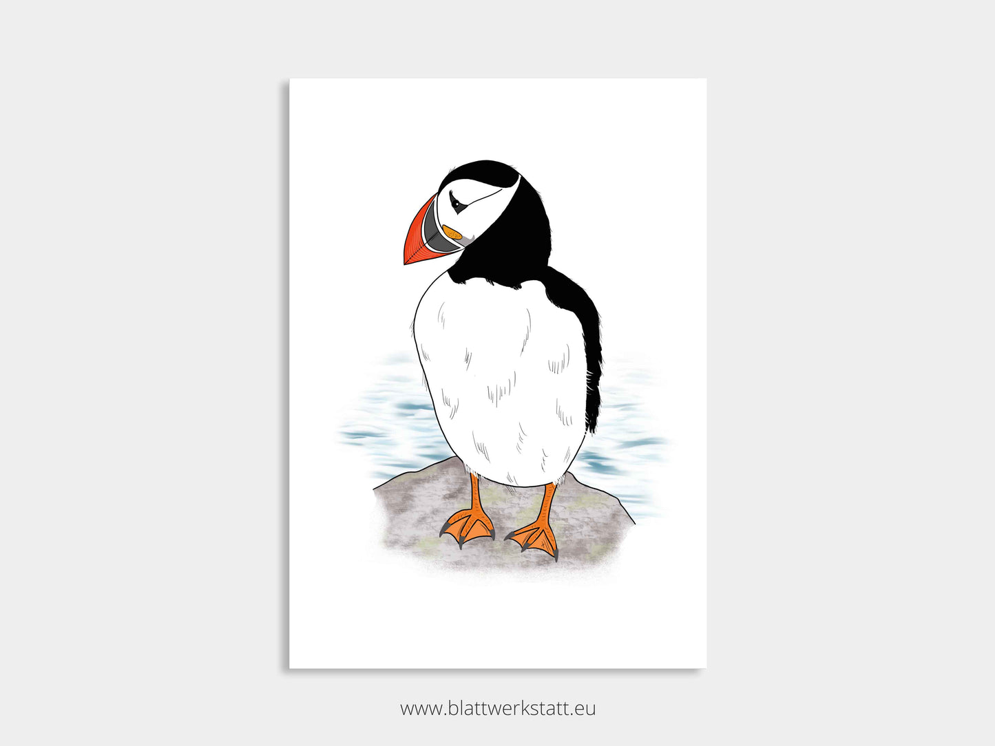 Digitales Tier-Poster "Tierliebe"