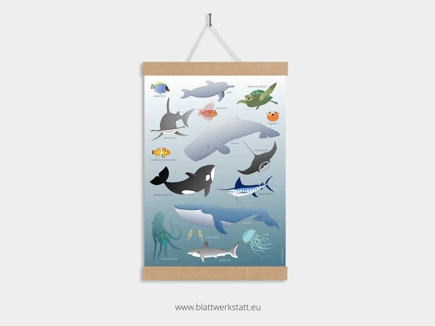 Poster A3 "Tiefsee"