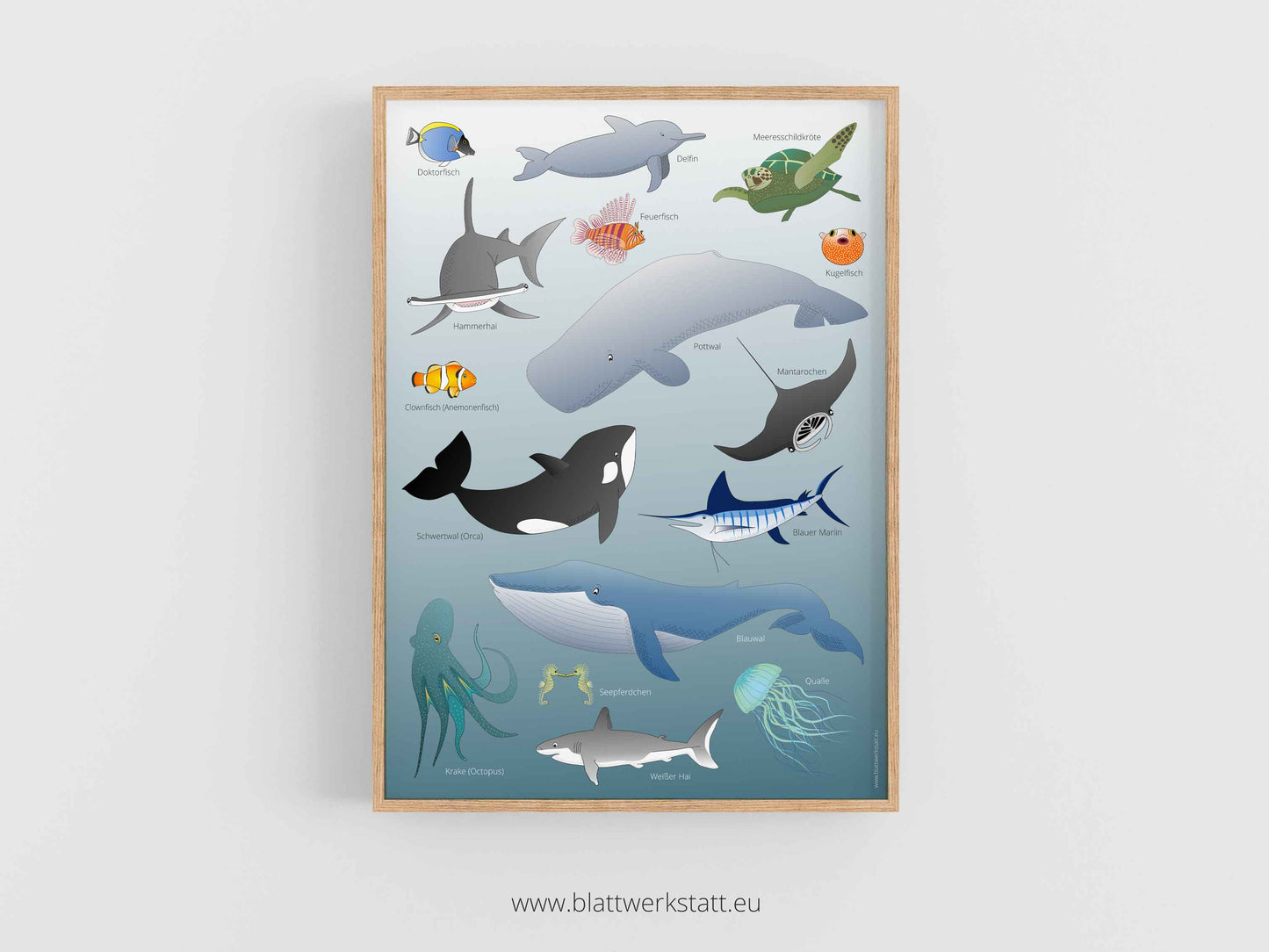 Poster A3 "Tiefsee"