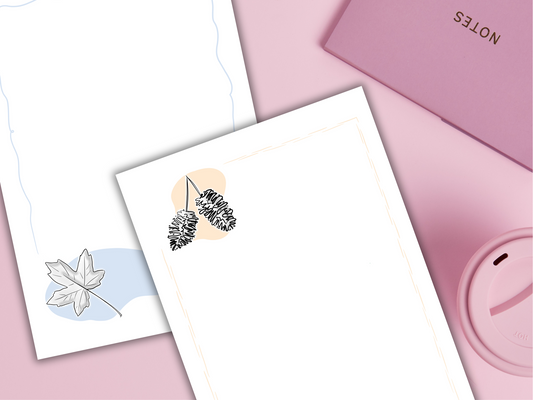 Digitales Briefpapier "Wald" - zum Downloaden