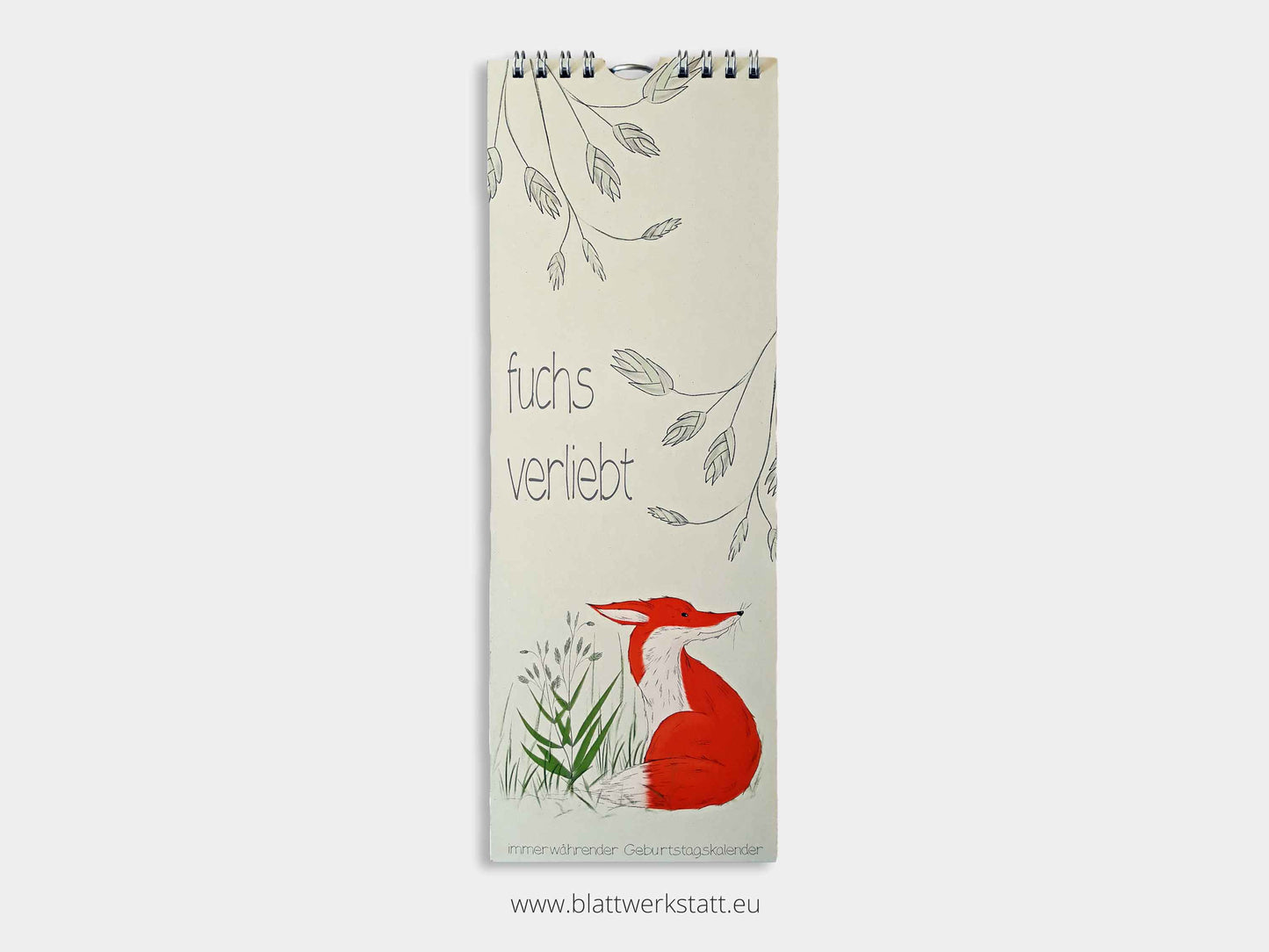 Geburtstagskalender "fuchsverliebt"