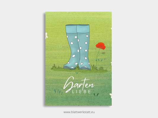 Notizheft A5 "Gartenliebe"