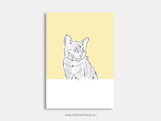 Notizheft A5 "Katzen"