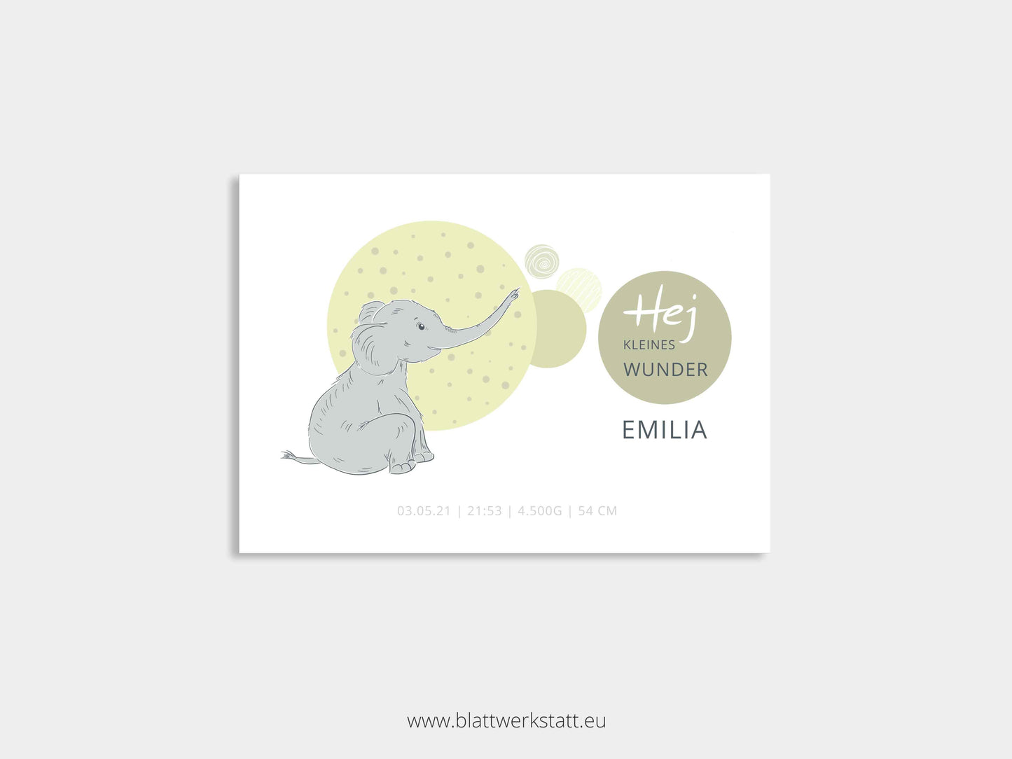 Postkarten-Serie "Emilia"