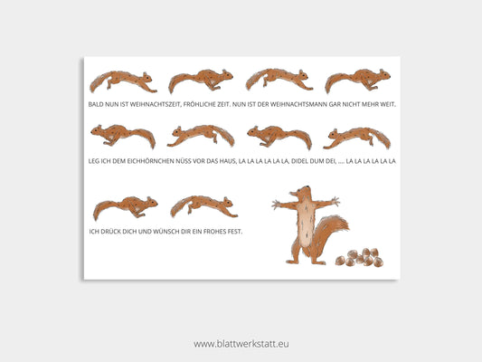 Postkarten-Serie " Frohe Weihnachten"