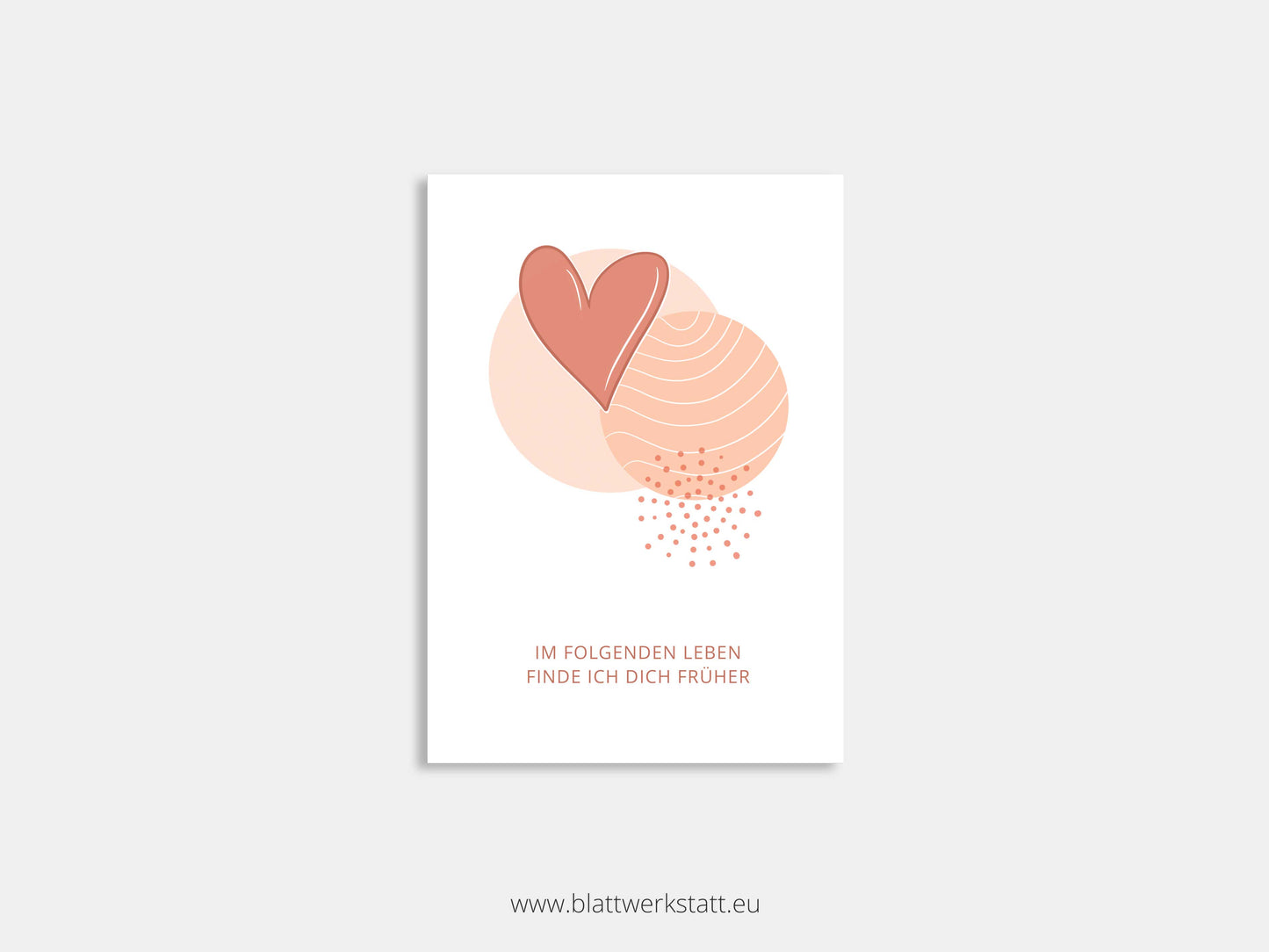 Postkarte "Herz"