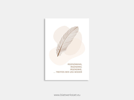 Postkarten-Serie "Trauer"