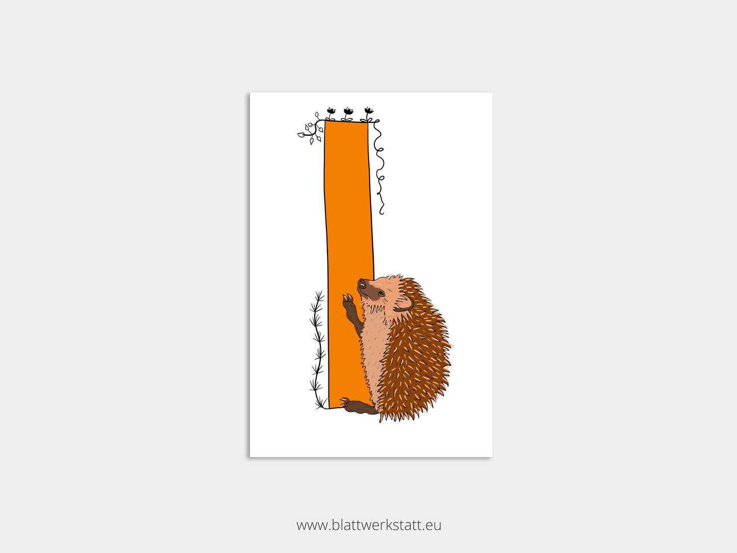 Postkarten-Serie "ABC"