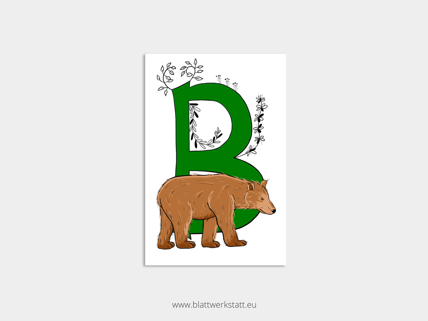 Postkarten-Serie "ABC"