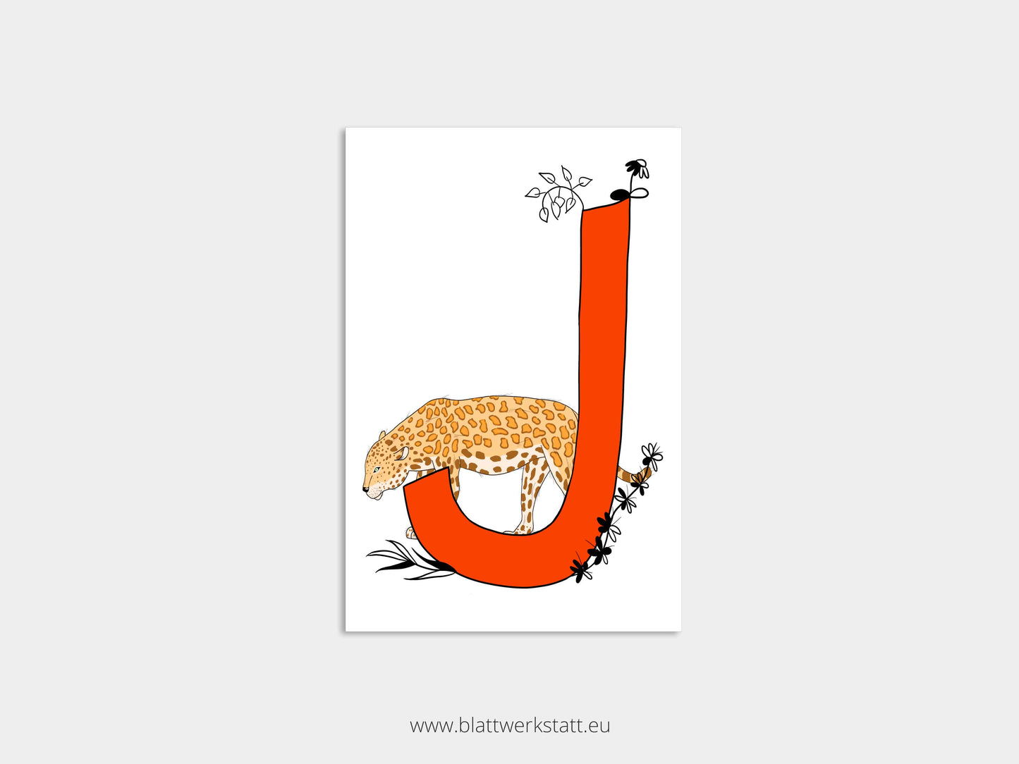 Postkarten-Serie "ABC"
