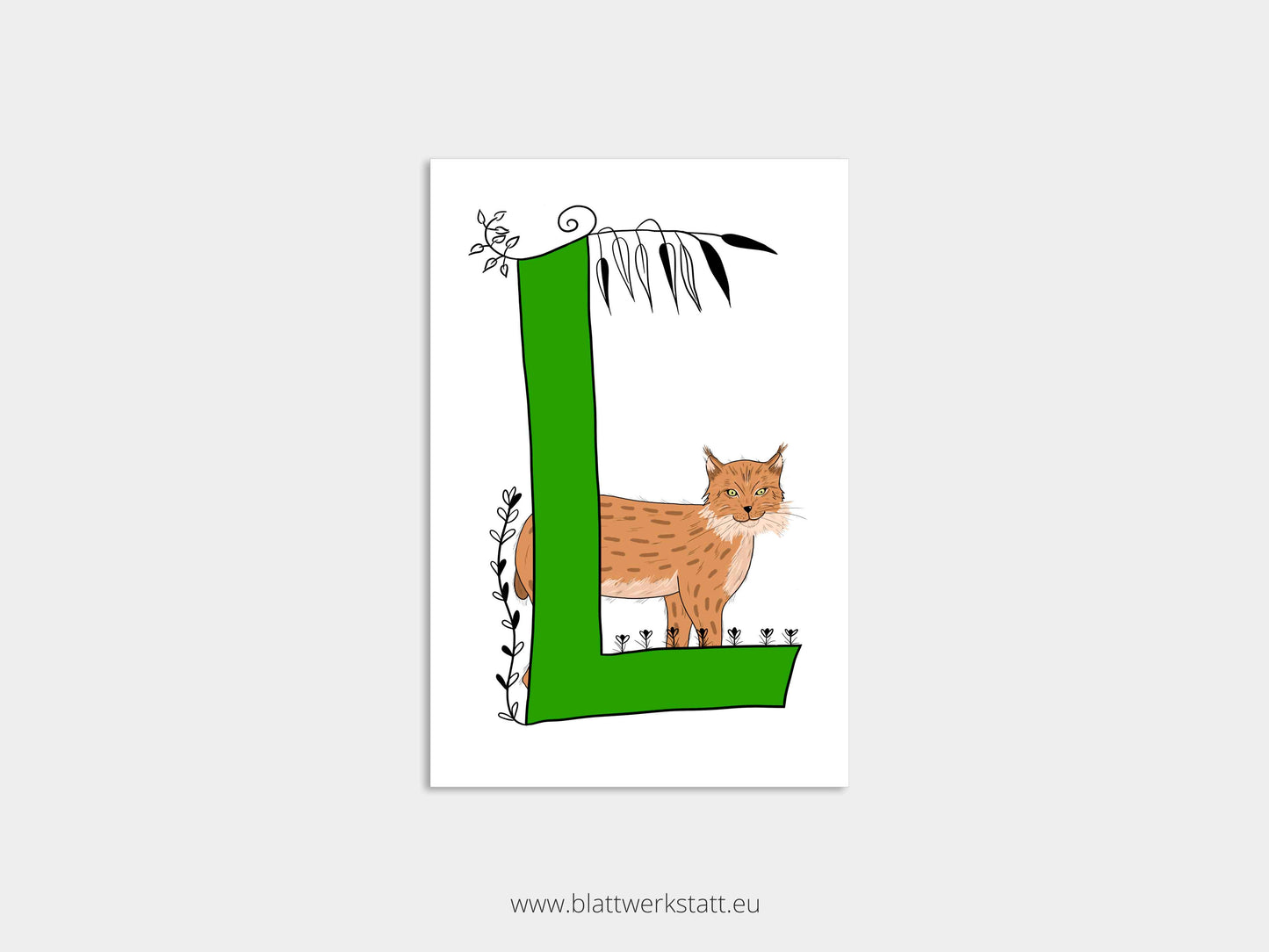 Postkarten-Serie "ABC"