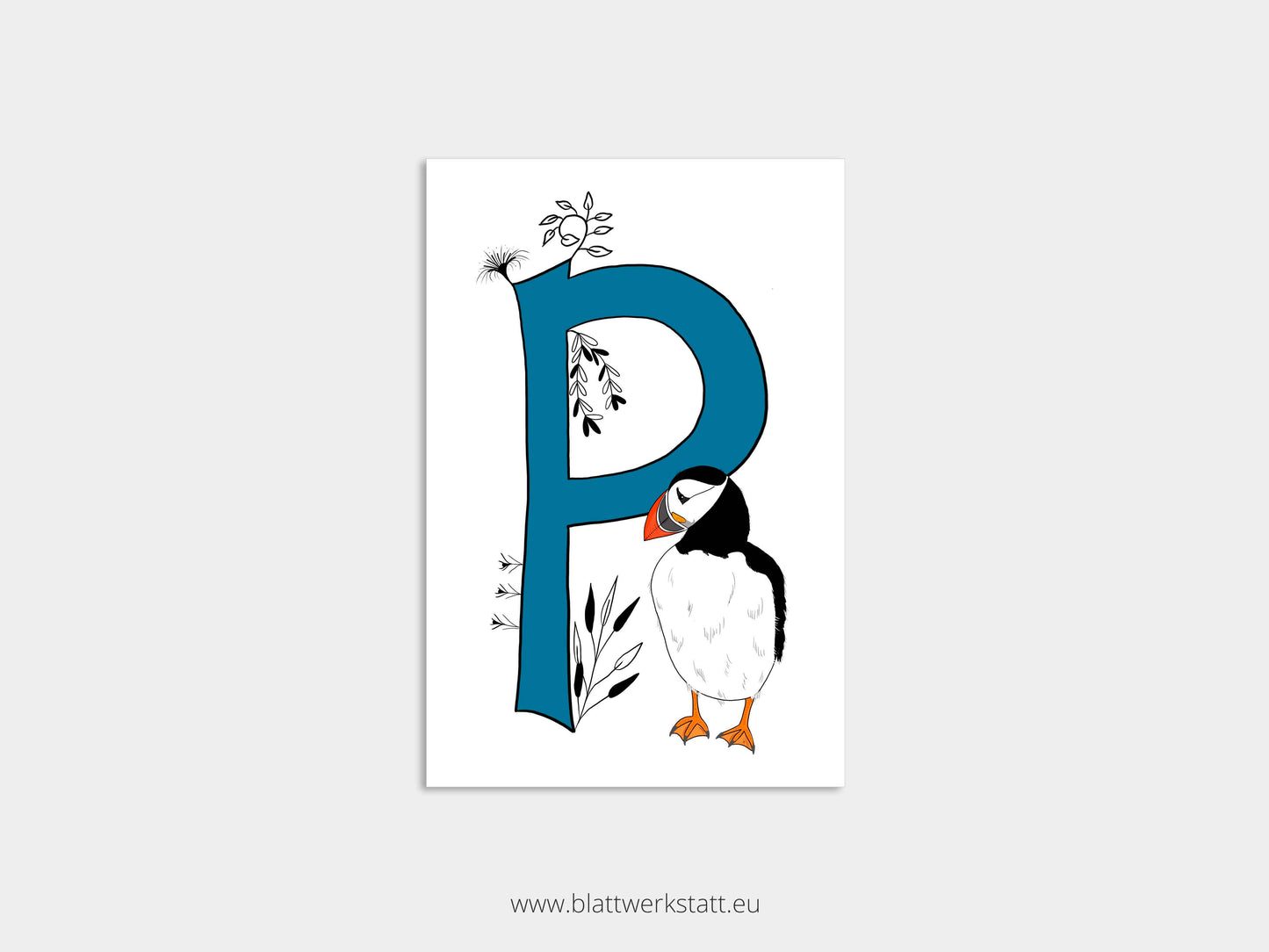 Postkarten-Serie "ABC"