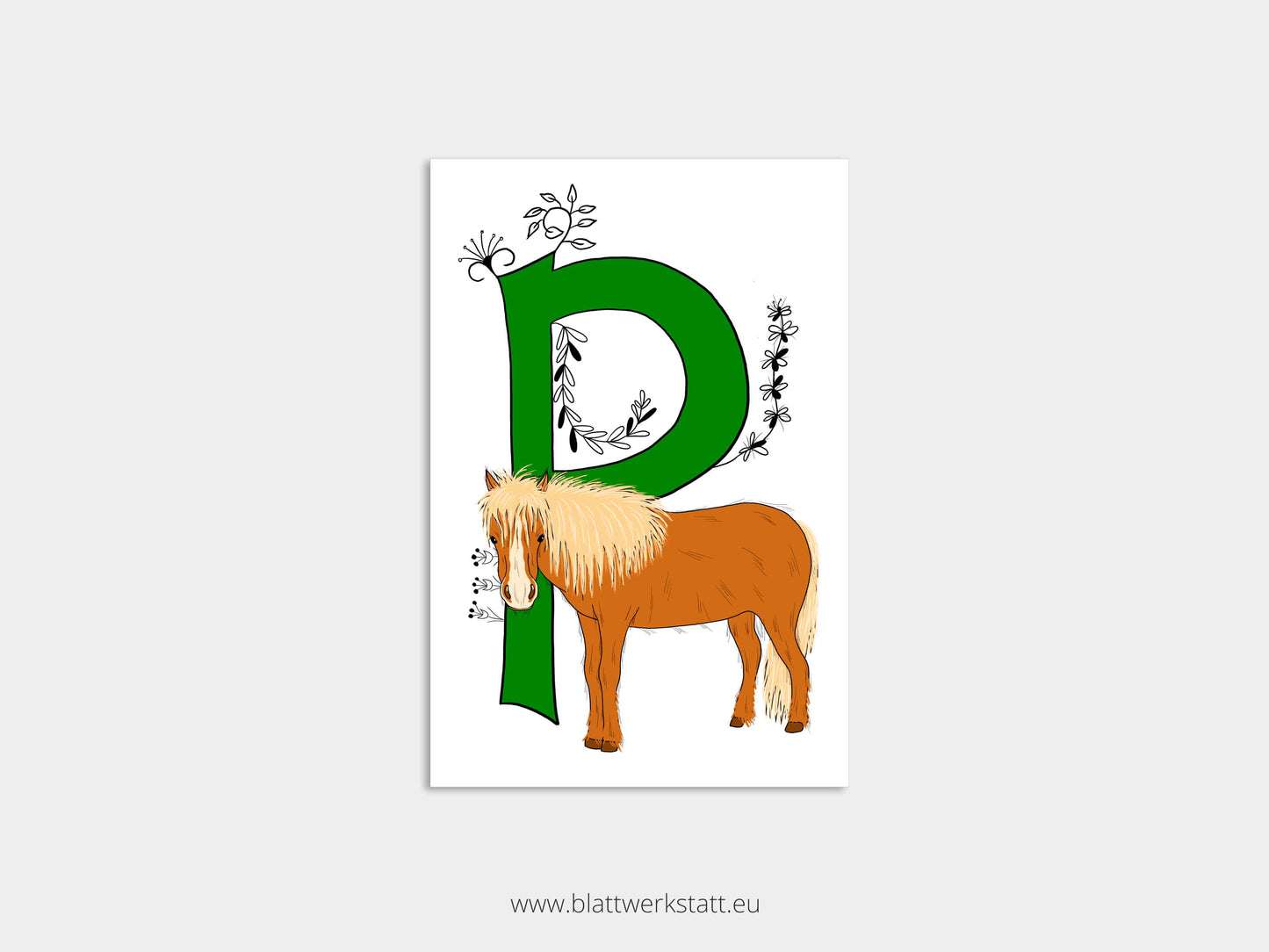 Postkarten-Serie "ABC"