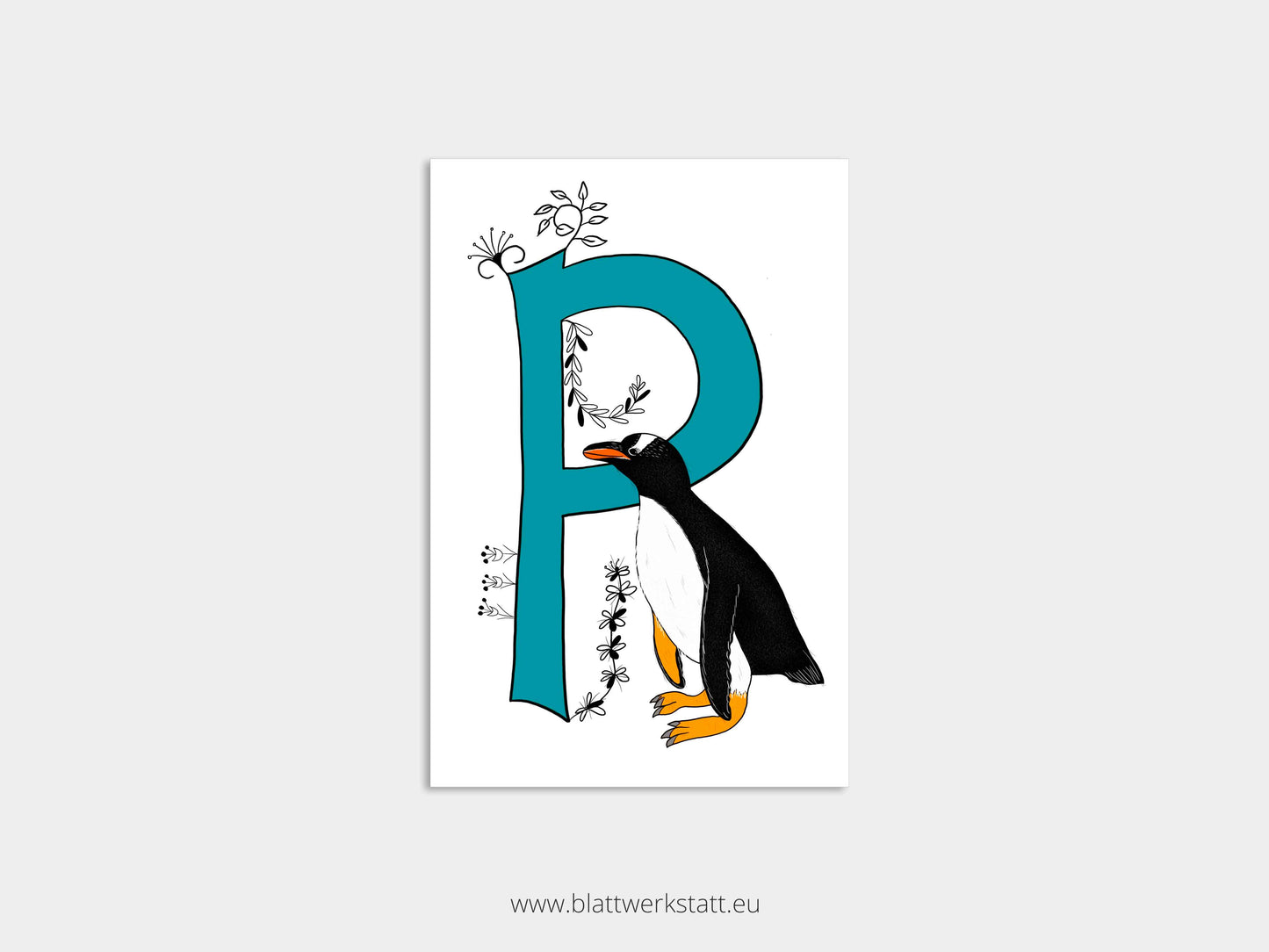 Postkarten-Serie "ABC"