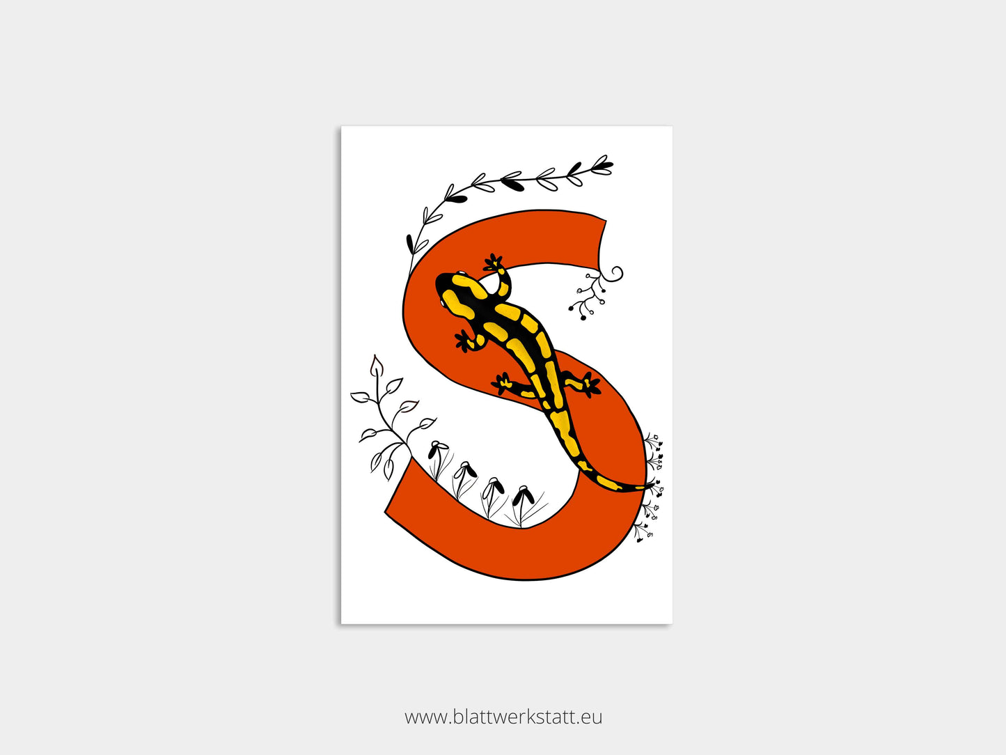 Postkarten-Serie "ABC"