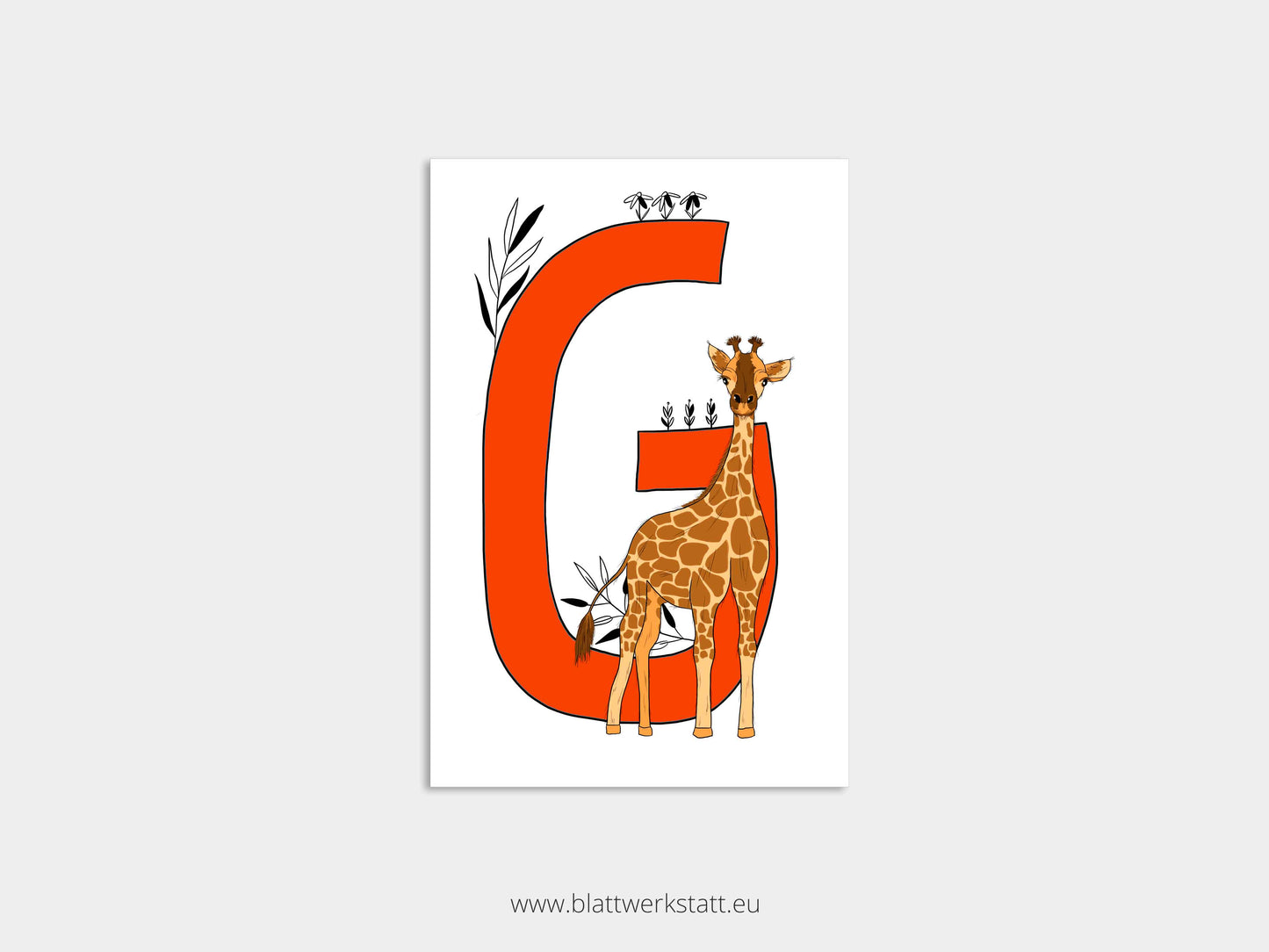 Postkarten-Serie "ABC"
