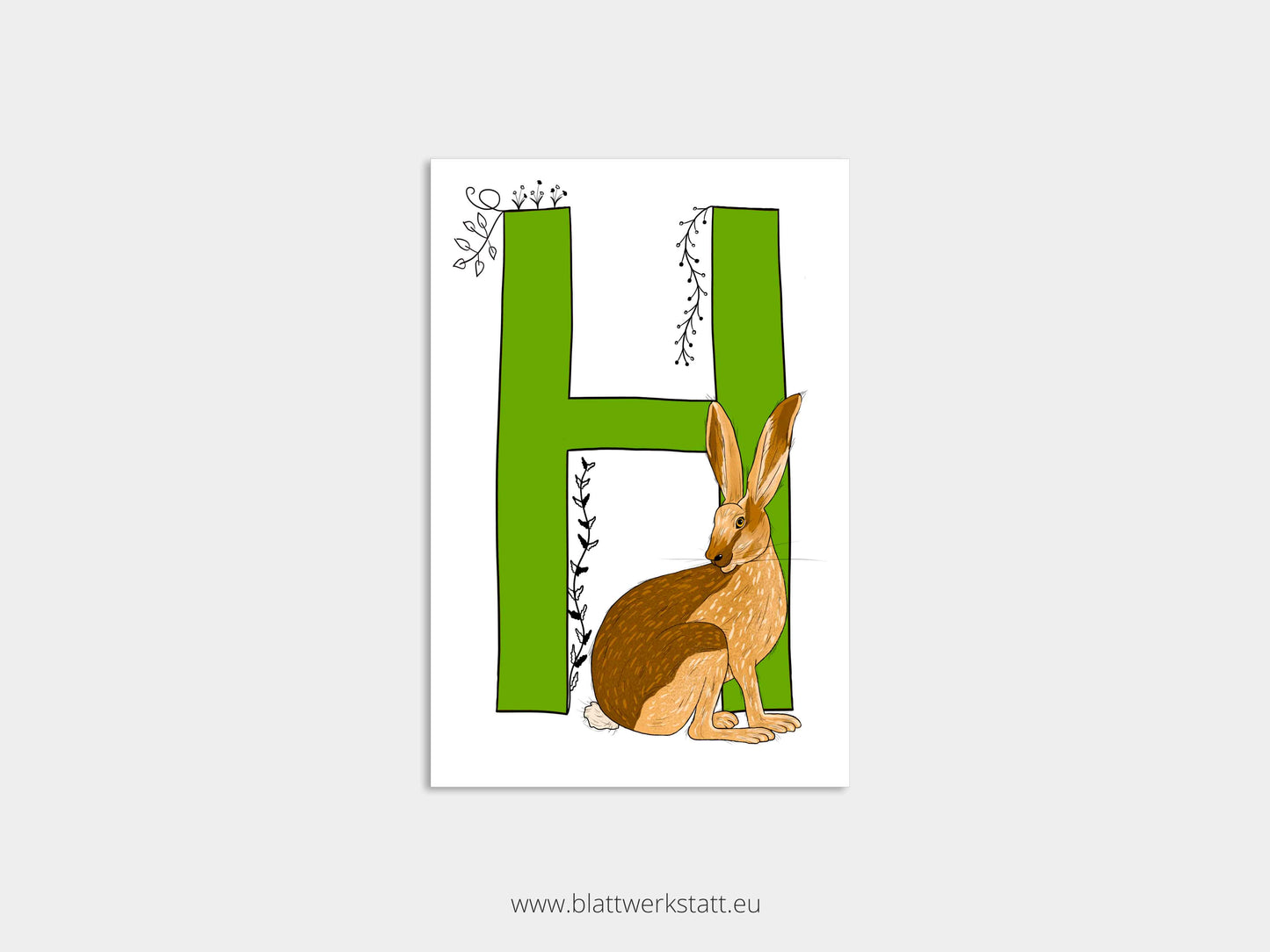 Postkarten-Serie "ABC"