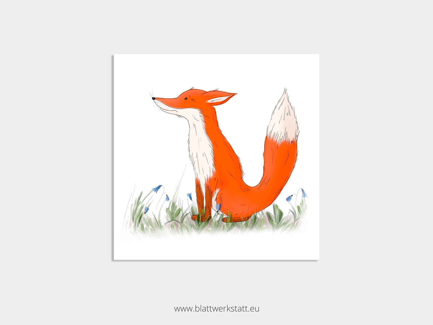 Postkarten-Serie "fuchsverliebt"