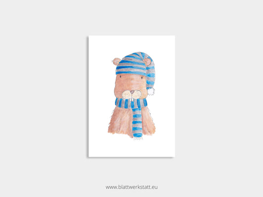 Postkarten-Serie "Ringelpiez"