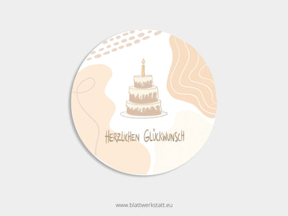 Aufkleber-Set "Geschenke übergeben"