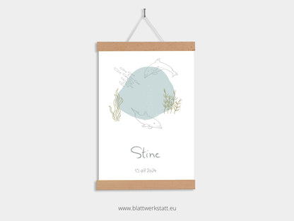 Geburtsbild A4 "Stine"