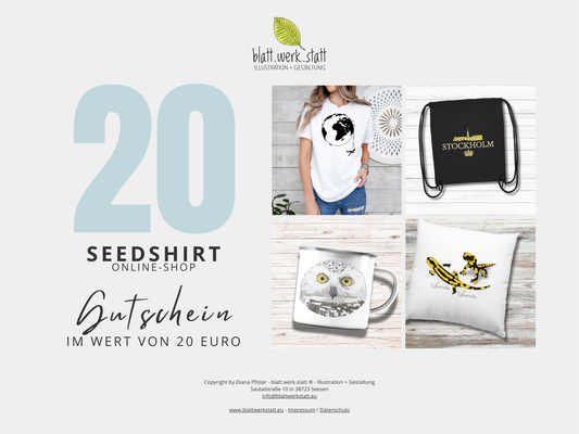 20€ Gutschein – das individuelle Geschenk für Lieblingsmenschen