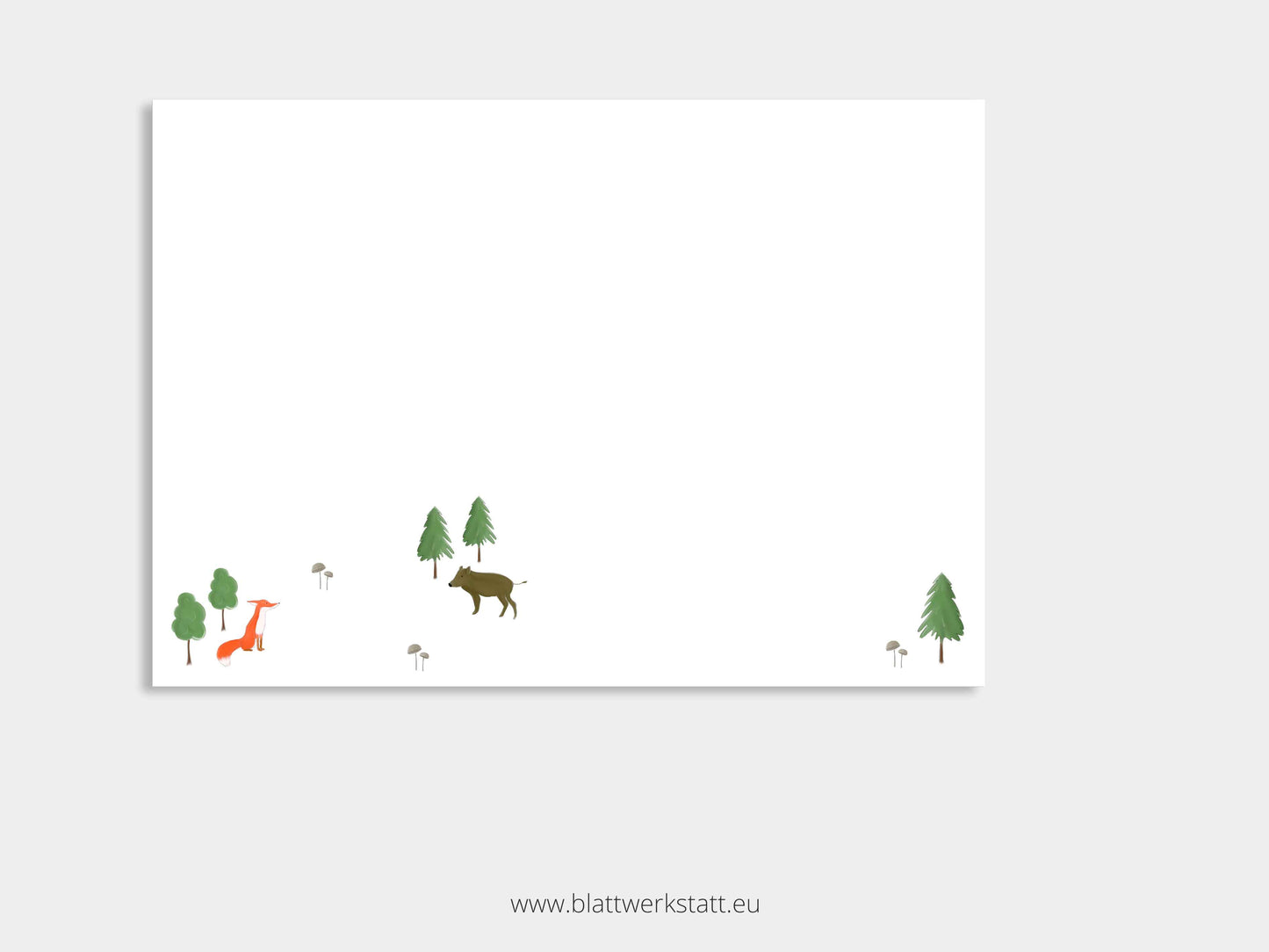 Klappkarte Konfirmation "naturverbunden"