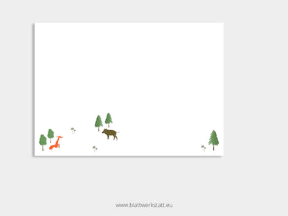 Klappkarte Konfirmation "naturverbunden"