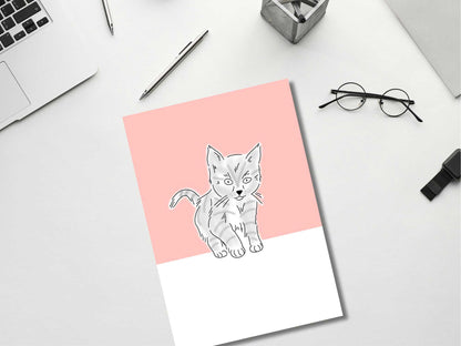 Notizheft A5 "Katzen"