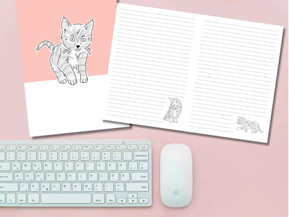 Notizheft A5 "Katzen"