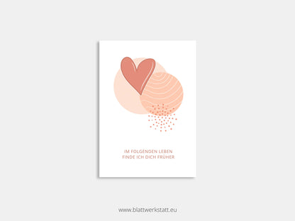 Postkarte "Herz"