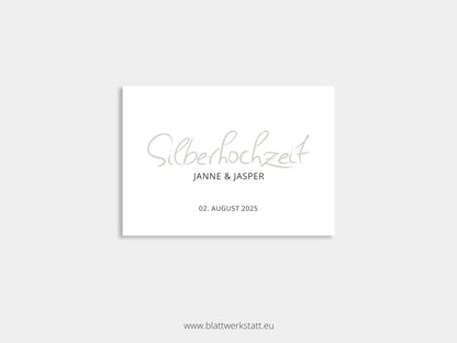 Postkarten-Serie "Gold und Silber"
