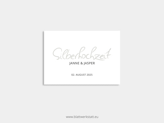 Postkarten-Serie "Gold und Silber"