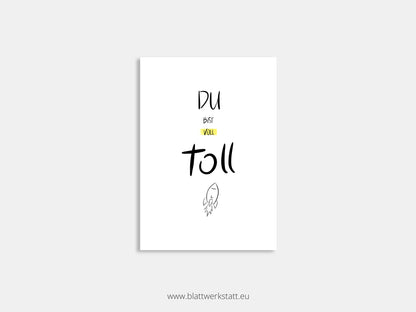 Digitales Postkarten-Set "Ich seh dich"